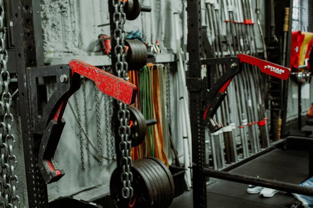 Legacy Barbell gym equipment weight rack