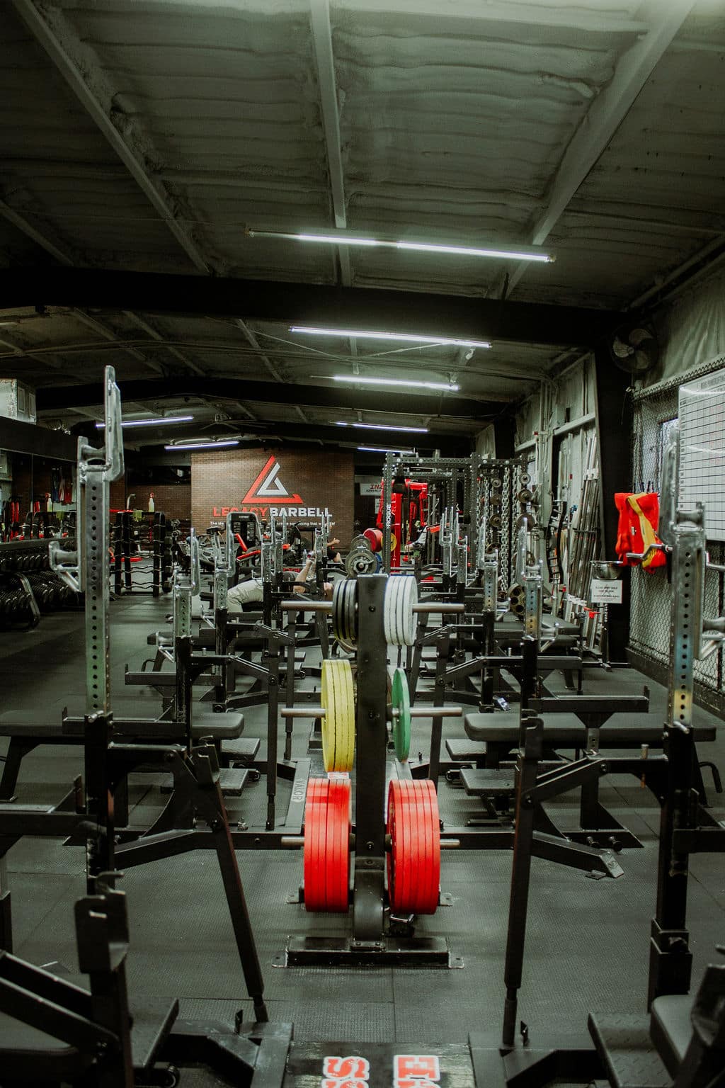 Steel Plate Weights for Bench Press and Strength Training Equipment at Legacy Barbell